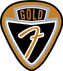 Fender Gold logo design