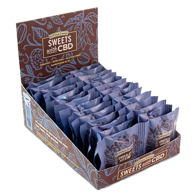 Packaging for Driftless Dreams CBD chocolate